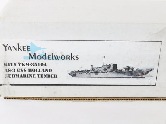 USS Holland AS-3 Submarine Tender Yankee Model Works 1:350 YKM-35104 Resin Kit