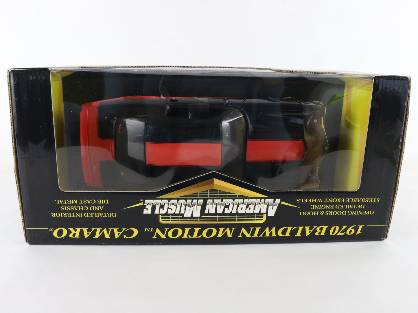 1970 Chevy Camaro Baldwin Motion American Muscle 1:18 SERIALIZED HOBBY of 2500