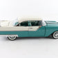 1955 Pontiac Star Chief Blue & White Franklin Mint 1:24 Model Car