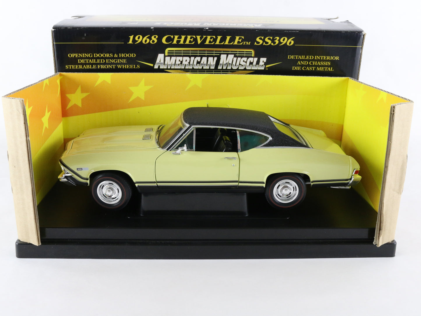 ERTL 1:18 AMERICAN MUSCLE 1968 Chevy Chevelle SS 396 10 Years 1 Of 4998 36512