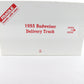 1955 White 3000 Budweiser Delivery Truck Red Danbury Mint 1:24 Diecast Model