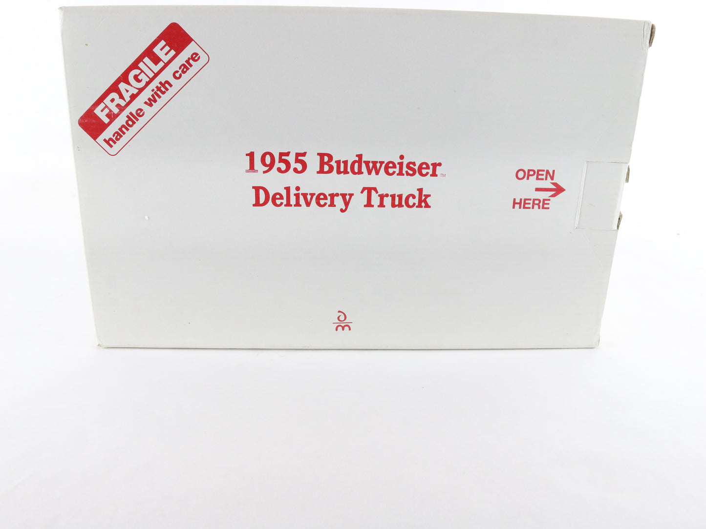 1955 White 3000 Budweiser Delivery Truck Red Danbury Mint 1:24 Diecast Model