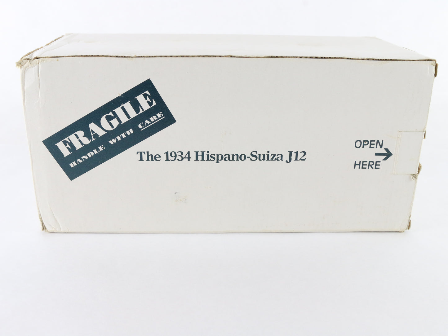 1934 Hispano Suiza J12 Blue White Cars Golden Age Danbury Mint 1:24 Diecast