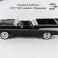 1957 Chevy El Camino Phantom Black White Danbury Mint 1:24 Diecast Model 1666