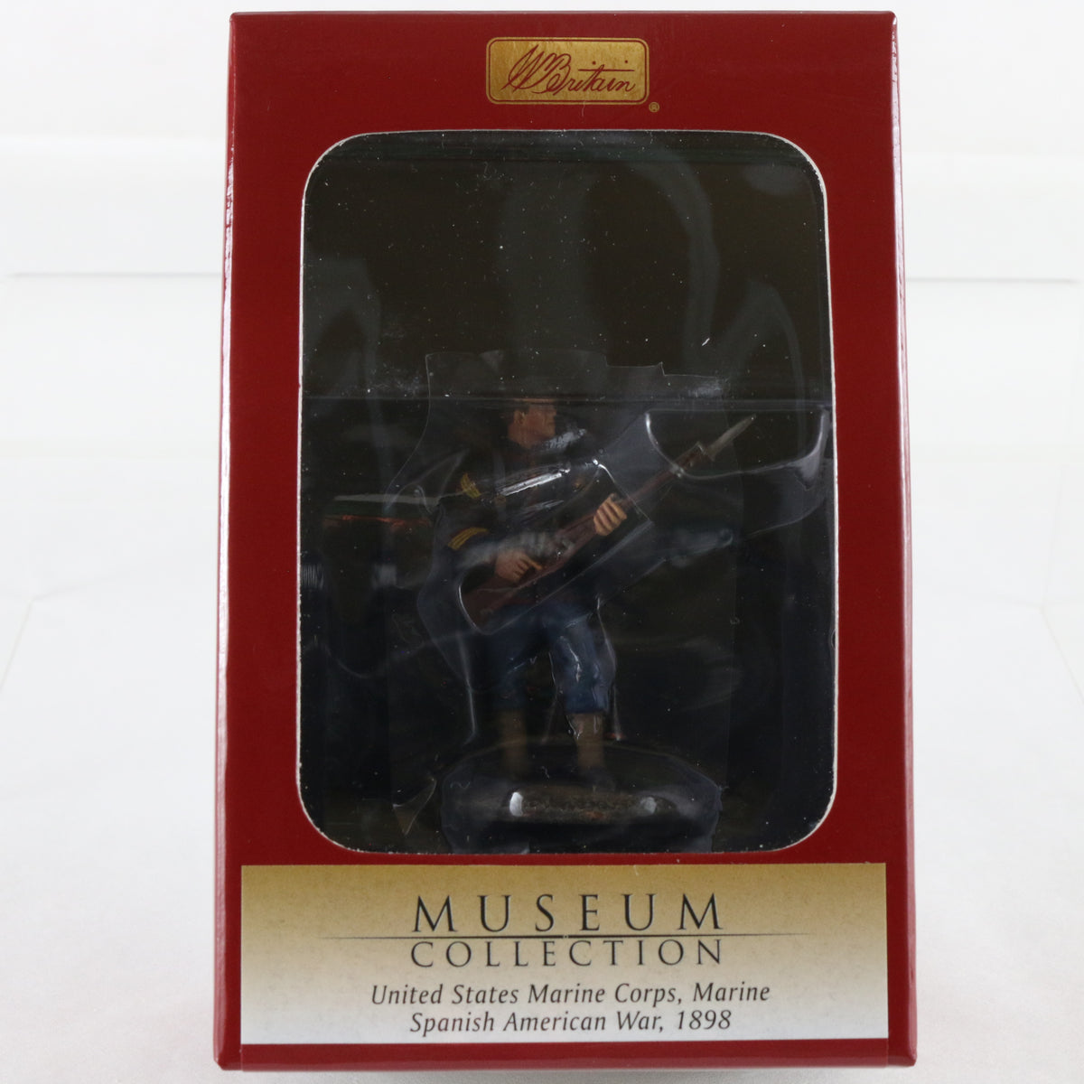 USMC Marine Spanish American War 1898 Soldier Britains 1:30 10040 Metal Figure