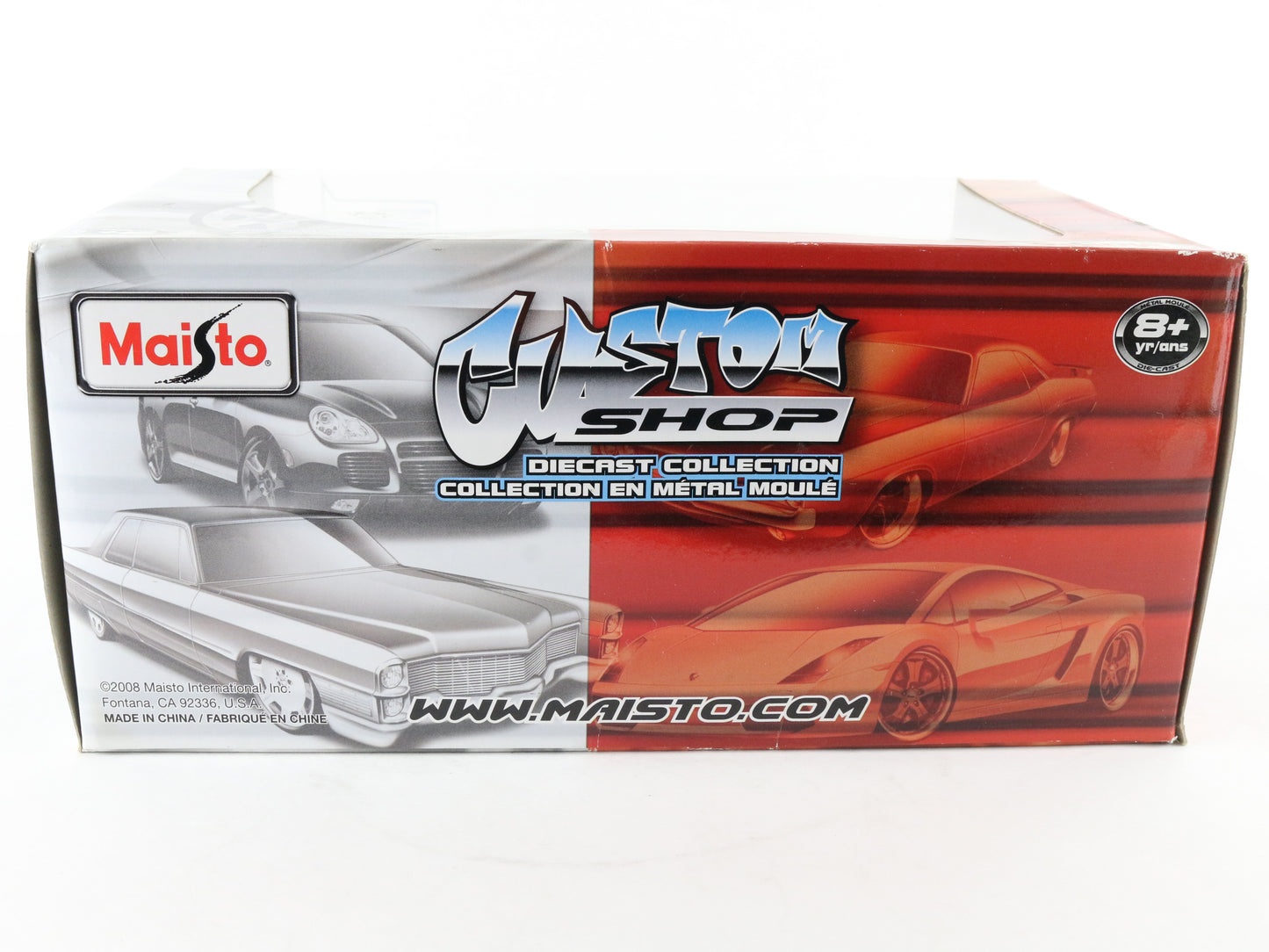 1965 Shelby Cobra 427 Custom Shop Maisto 1:24 Diecast Model Car Sealed