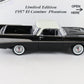 1957 Chevy El Camino Phantom Black White Danbury Mint 1:24 Diecast Model 1666