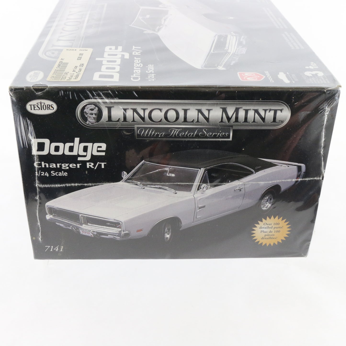 Dodge Charger R/T Lincoln Mint Ultra Testors 1:24 Metal Model Car Kit 7141