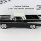 1957 Chevy El Camino Phantom Black White Danbury Mint 1:24 Diecast 109