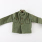  1964 Hasbro Gi Joe Olive Green Fatigue Jacket For 12” Figures Hong Kong