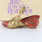 Just The Right Shoe Aladdins Delight Red Raine Willitts Resin Shoe 25028