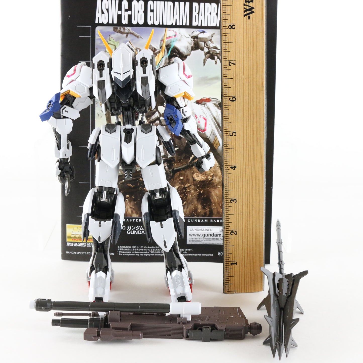 Gundam MG ASW-g-08 Barbatos Mobile Suit Bandai 1/100 Built Model Figure