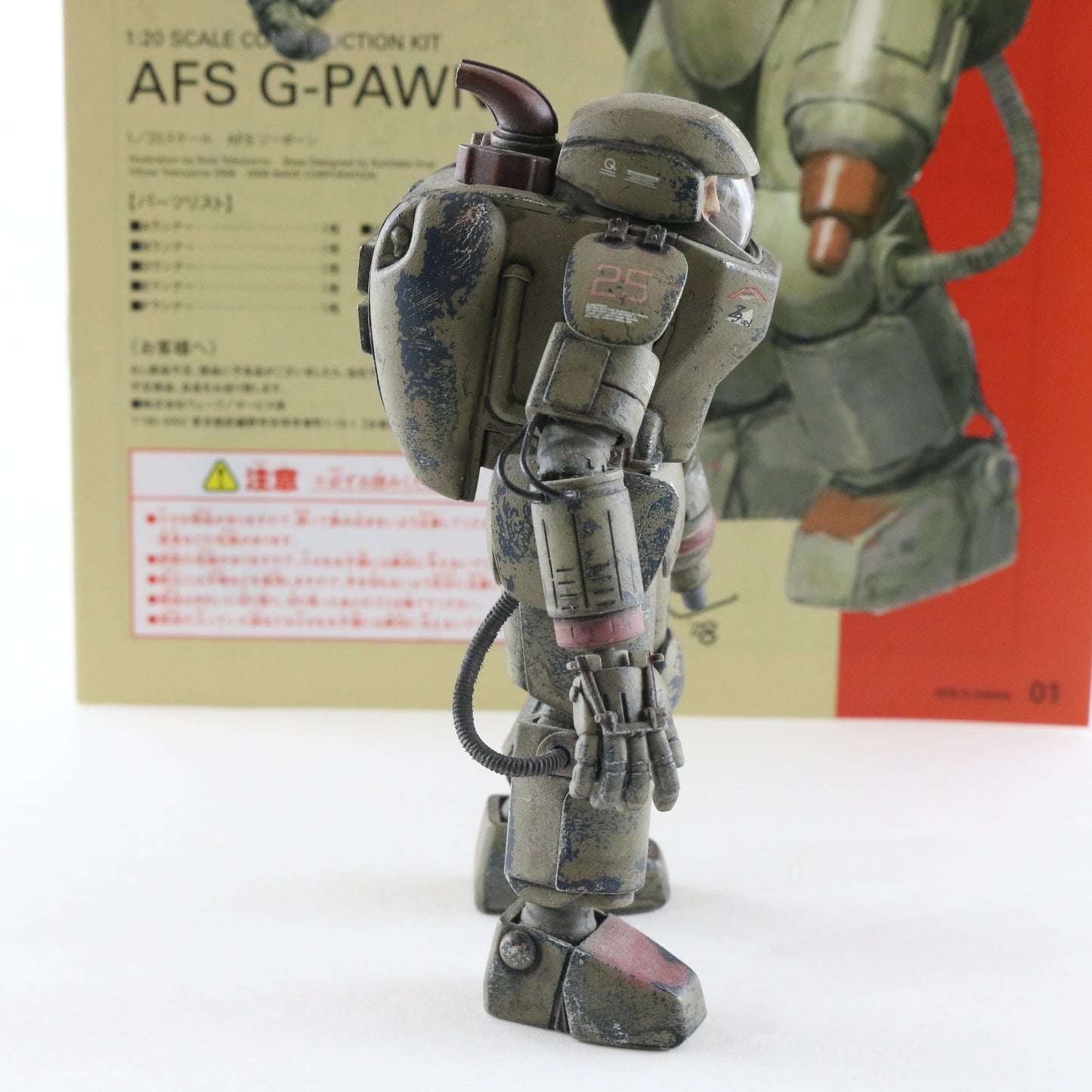 Ma.k. Zbv3000 G-pawn AFS Armored Fighting Suit Wave 1/20 Built Maschinen Krieger