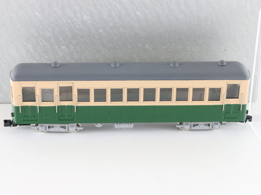 Coral Ueda Kotsu N Green Painted Brass Trolly Passenger Car