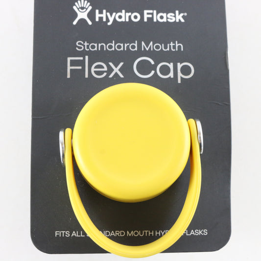 Hydro Flask Yellow Standard Mouth Flex Cap Water Bottle Lid Outdoor Accessories