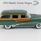 1953 Buick Estate Wagon Green Wood Panel Danbury Mint 1:24 Diecast Model Car