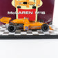 1974 Mclaren M16 #3 Rutherford Indy 500 Orange Carousel 1 1:18 Diecast Model Car