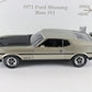 1971 Ford Mustang Boss 351 Fastback Gray Black Danbury Mint 1:24 Diecast Model