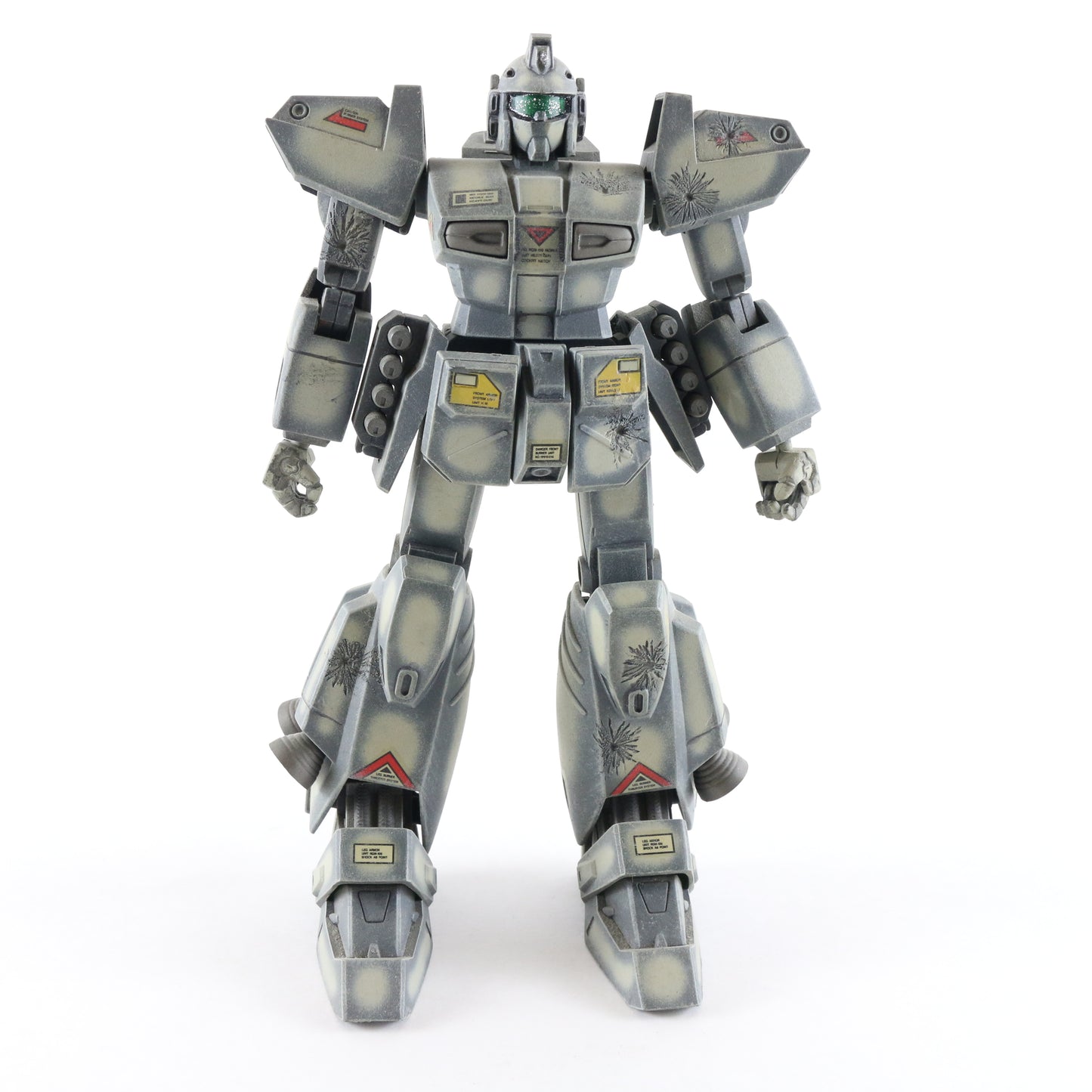 Gundam Mg Mobile Suit Custom Damaged Painted Bandai 1:100 Figure Robot