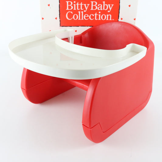 Vintage Red Booster Seat Chair American Girl Pleasant Company 1990s