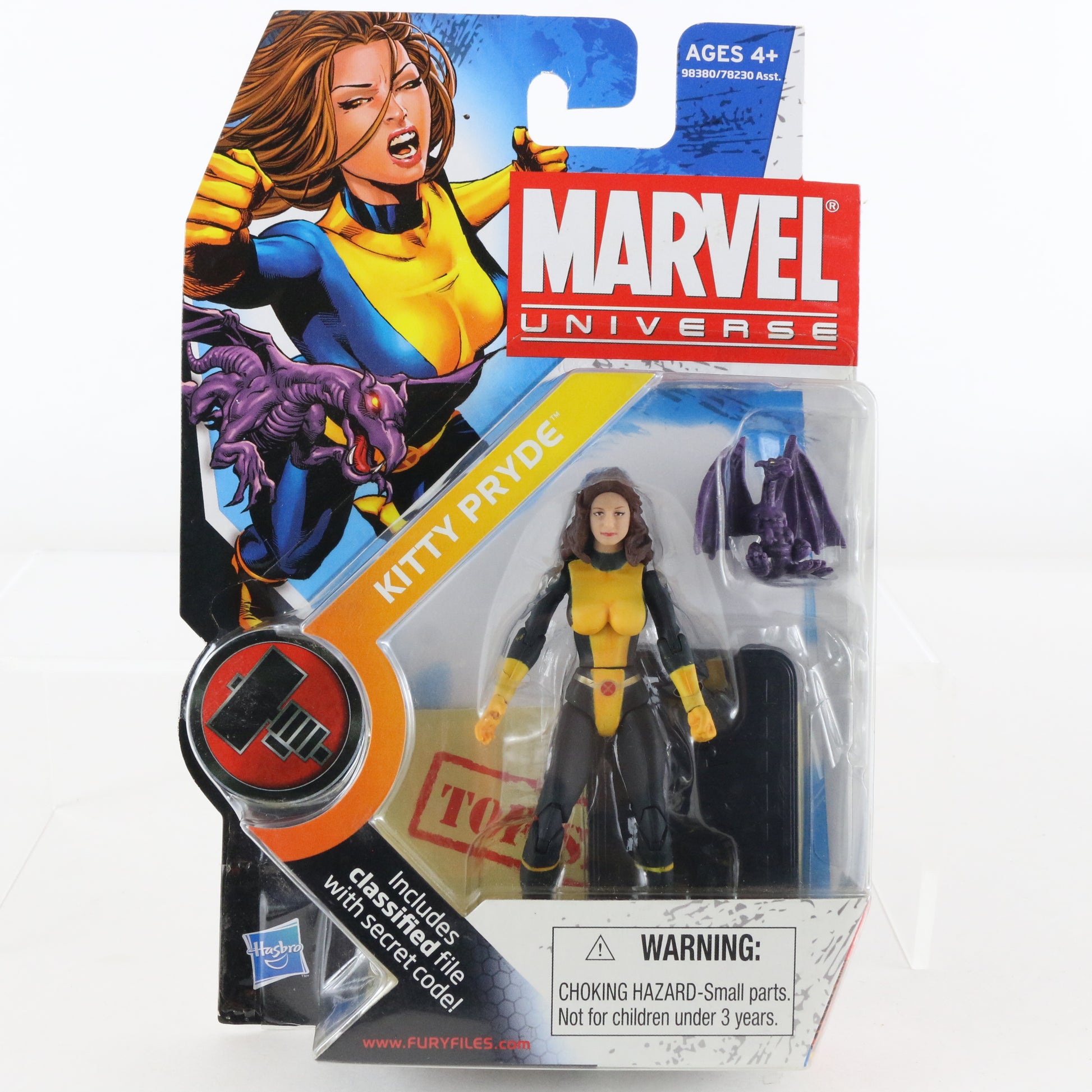 Marvel Universe Kitty Pryde 3.75" Series 2 017 Hasbro  FIGURE