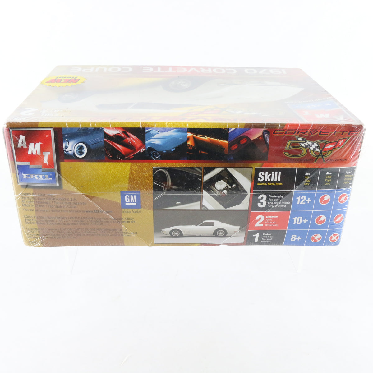1970 Chevy Corvette Coupe 50th Anniversary AMT ERTL 1:25 Model Kit 31825