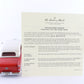 1955 Oldsmobile Super 88 Convertible Red White Danbury Mint 1:24 Model Car
