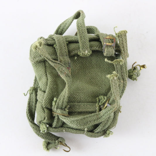  1964 Hasbro Gi Joe Soldier Green Field Backpack For 12" Figures