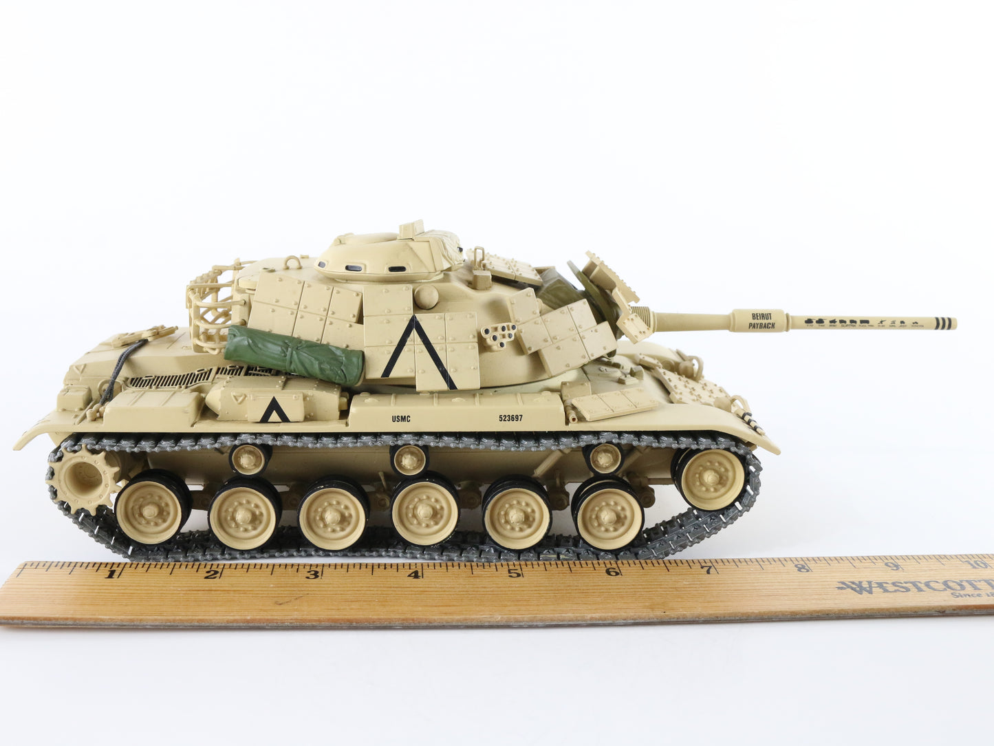 M60a1 Desert Storm Usa Main Battle Tank Minichamps 1:35 Military Vehicle