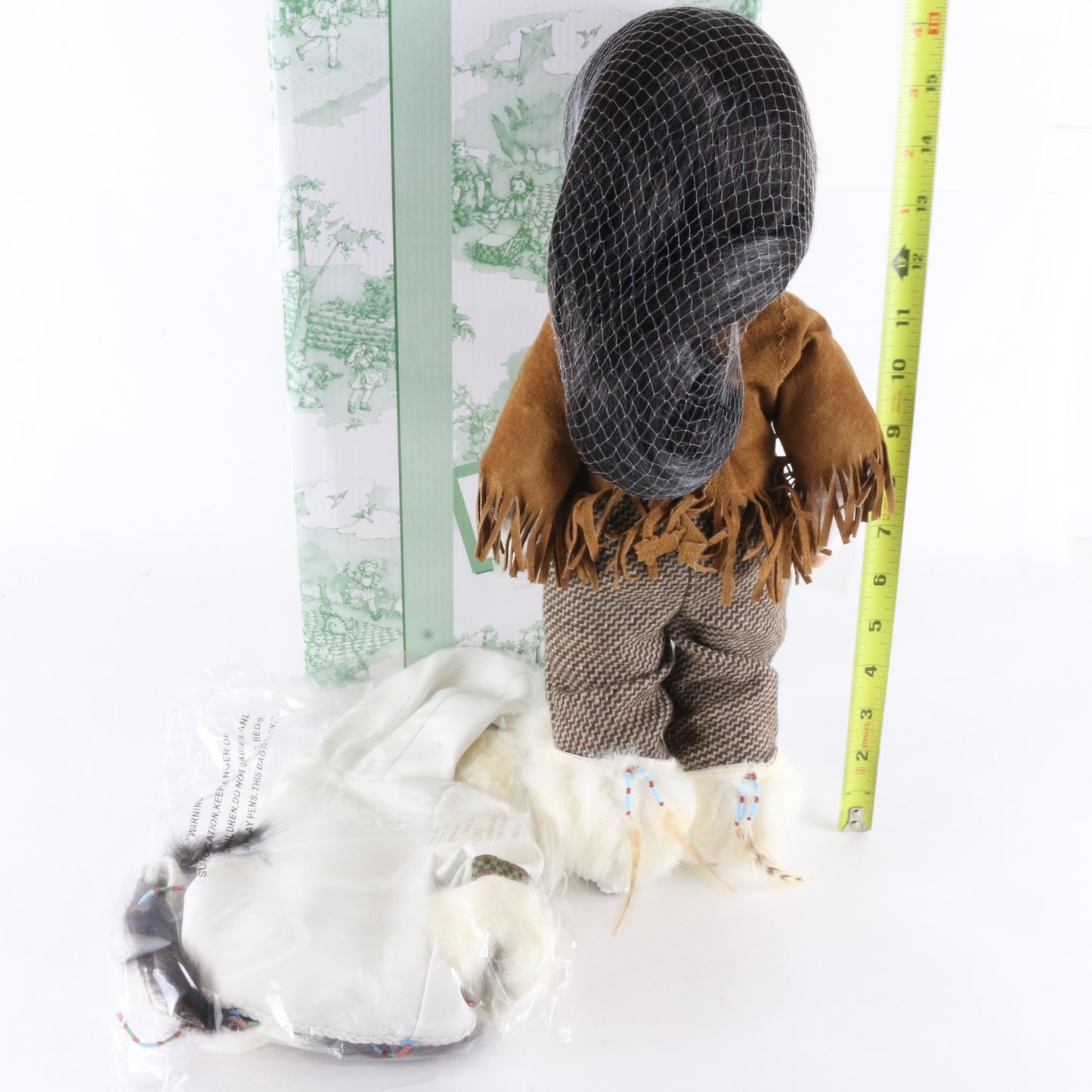Terri Lee Nanook Eskimo 16" Vinyl Doll W/ Winter Coat & Accessories 20027