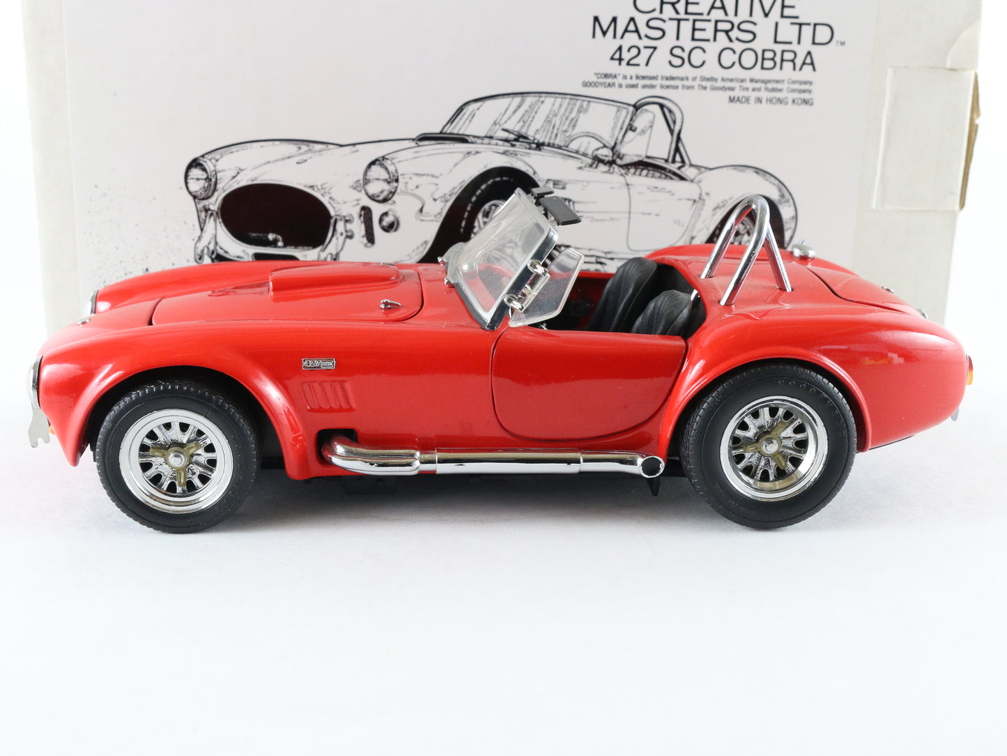 Cobra SC 427 Red Creative Masters Revell 1:24 Diecast Model Car 8800