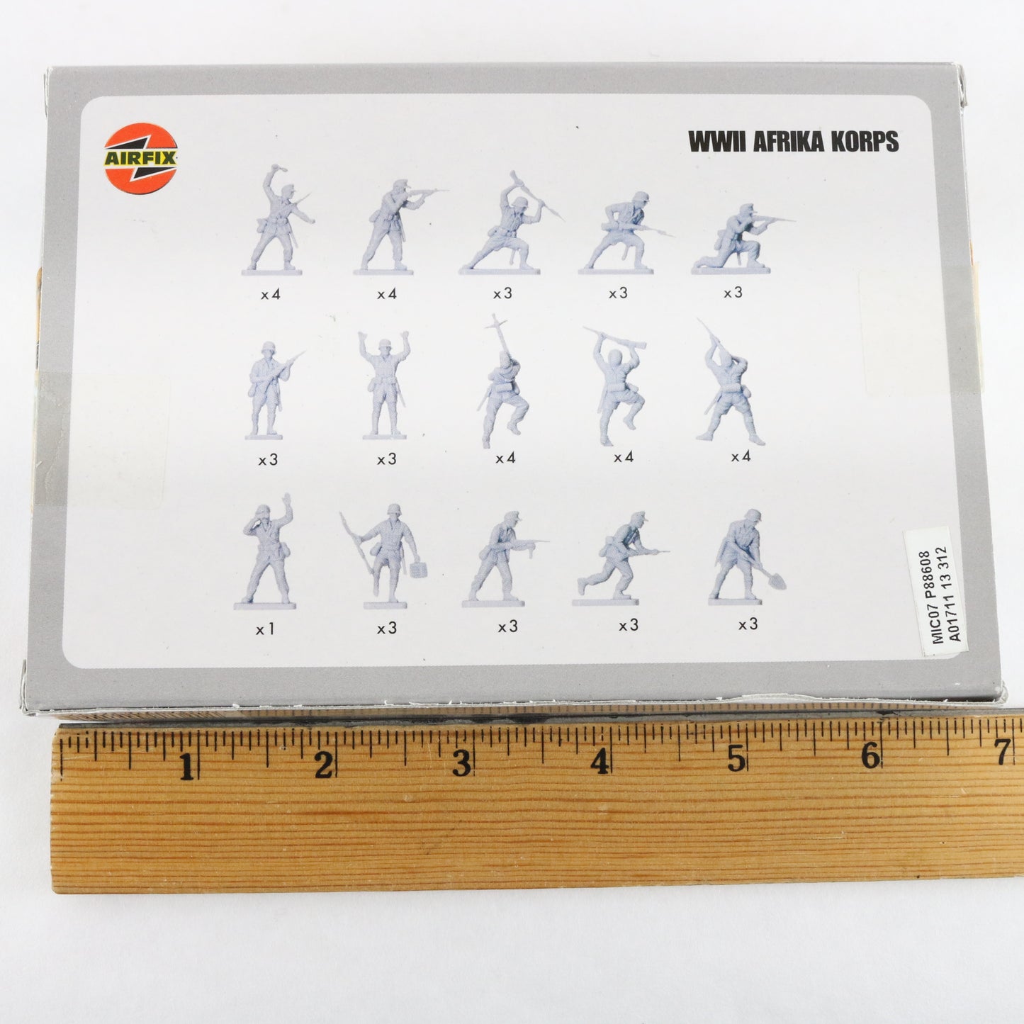German Afrika Korps WWII Airfix 1:72 A01711 Plastic Model Soldier Figures