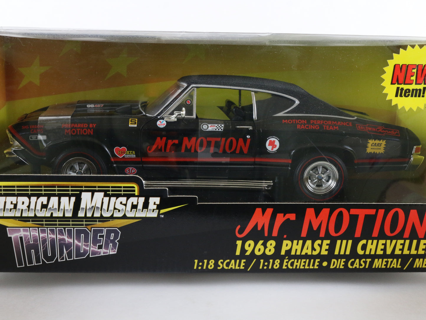 1968 Chevy Chevelle Phase Iii Mr Motion American Muscle Thunder ERTL 1:18 33097