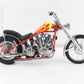 Easy Rider Billy Bike Red Yellow Flames Franklin Mint 1:10 Motorcycle B11XN65