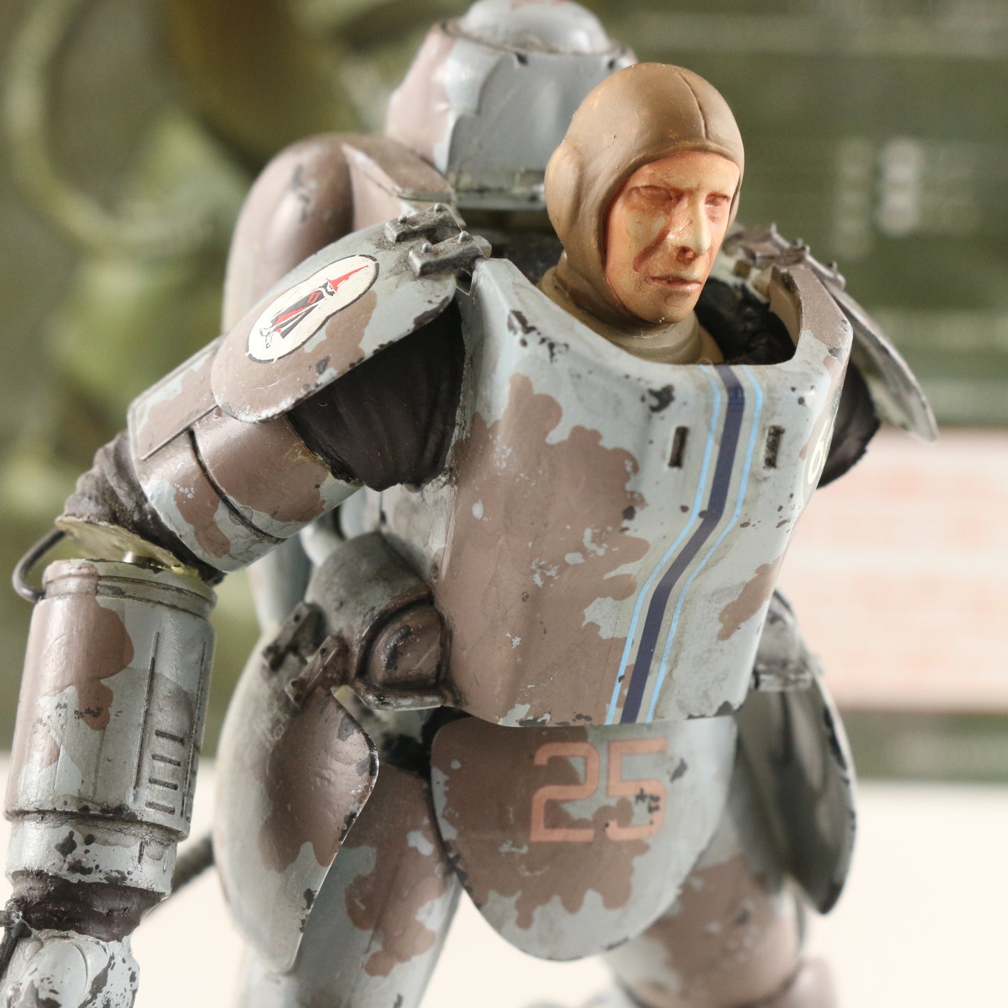 Ma.k. Zbv3000 Maschinen Krieger Luna Pawn Afssa E3c/e3cb 1:20 Built Painted