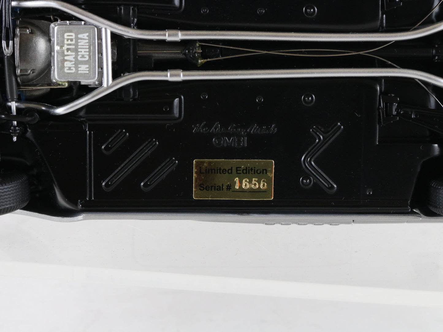 Danbury Mint 1:24 1958 Ford Thunderbird Coupe Platinum Raven Black Diecast 1656