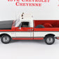 1972 Chevrolet Cheyenne Pickup Truck Red White Custom Painted Danbury Mint 1:24