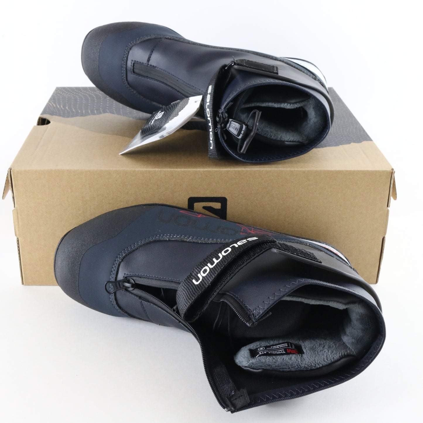 Salomon Vitane Plus Prolink E Womens Warm Cross Country Ski Boots Size 8.5 USA