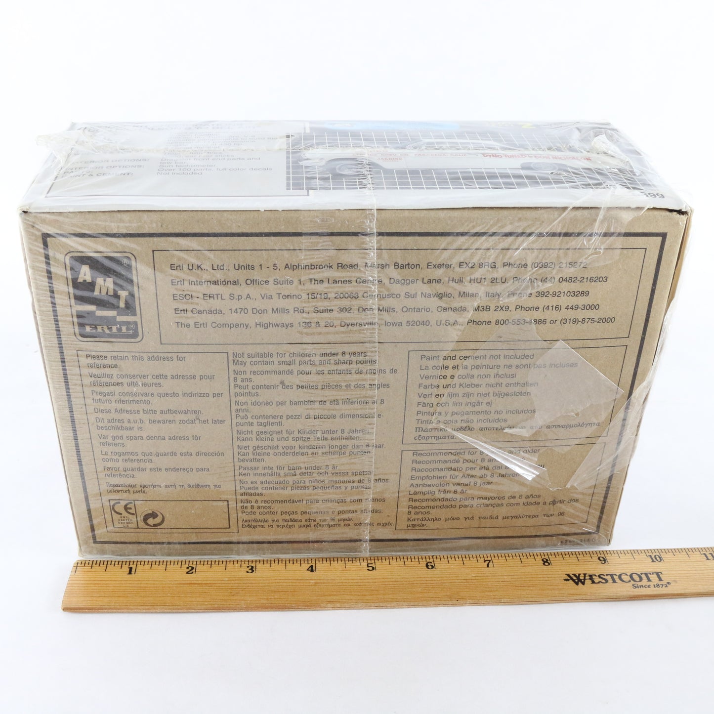 1962 '62 Chevy Bel Air Super Stock Don Nicholson AMT ERTL 1:25 Model Kit 6699