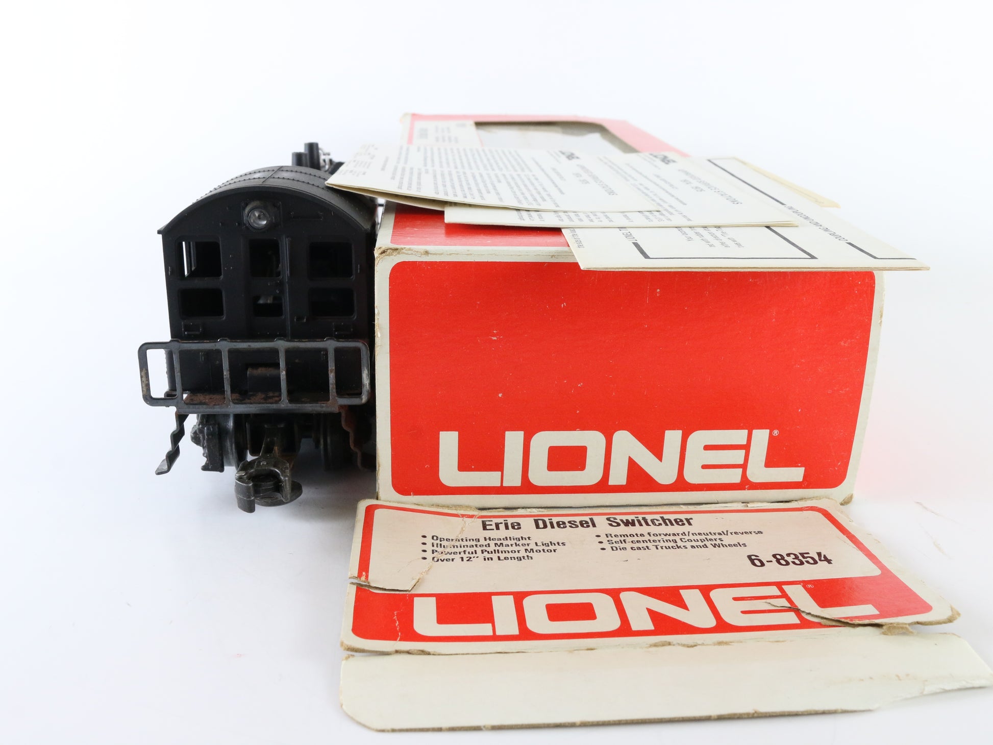 Lionel O Erie 8354 Black Switcher Diesel Locomotive
