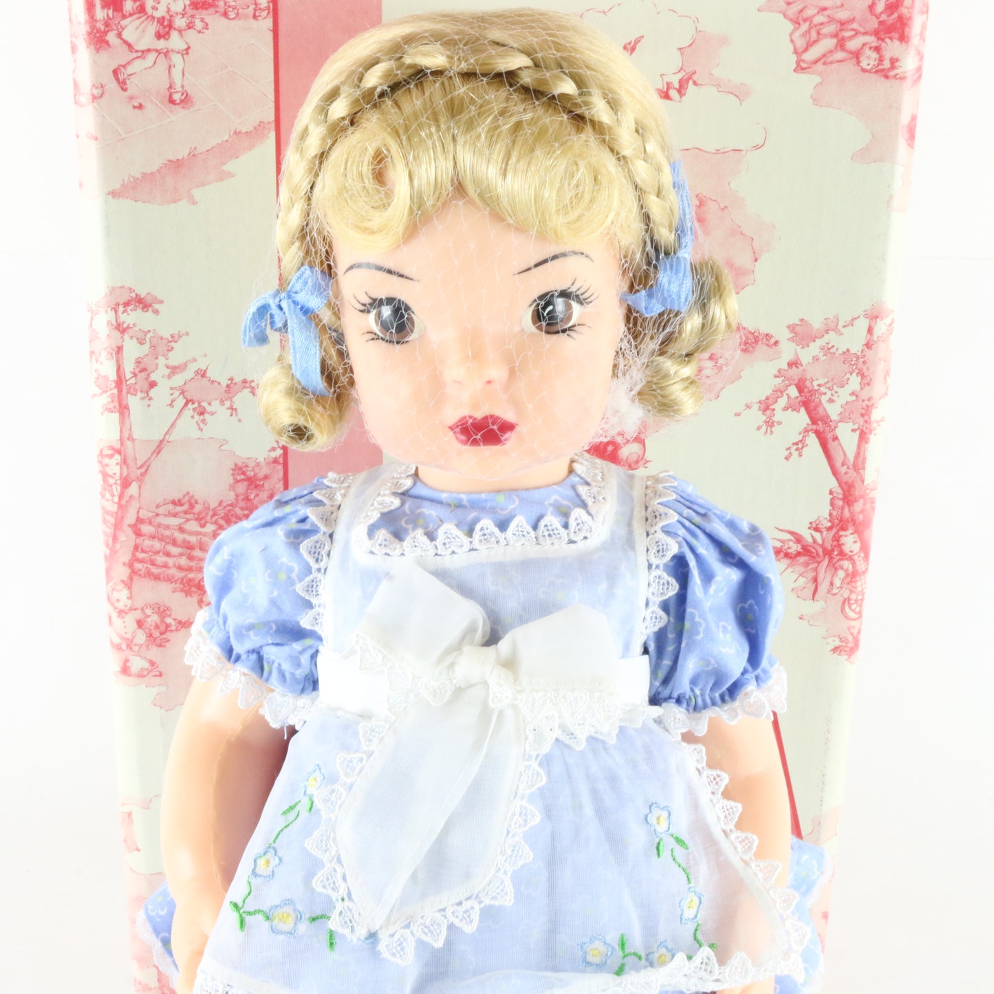 Terri Lee Little Lady Pinafore Blue Dress 16" Doll 22/5000 320002 W/ Extras