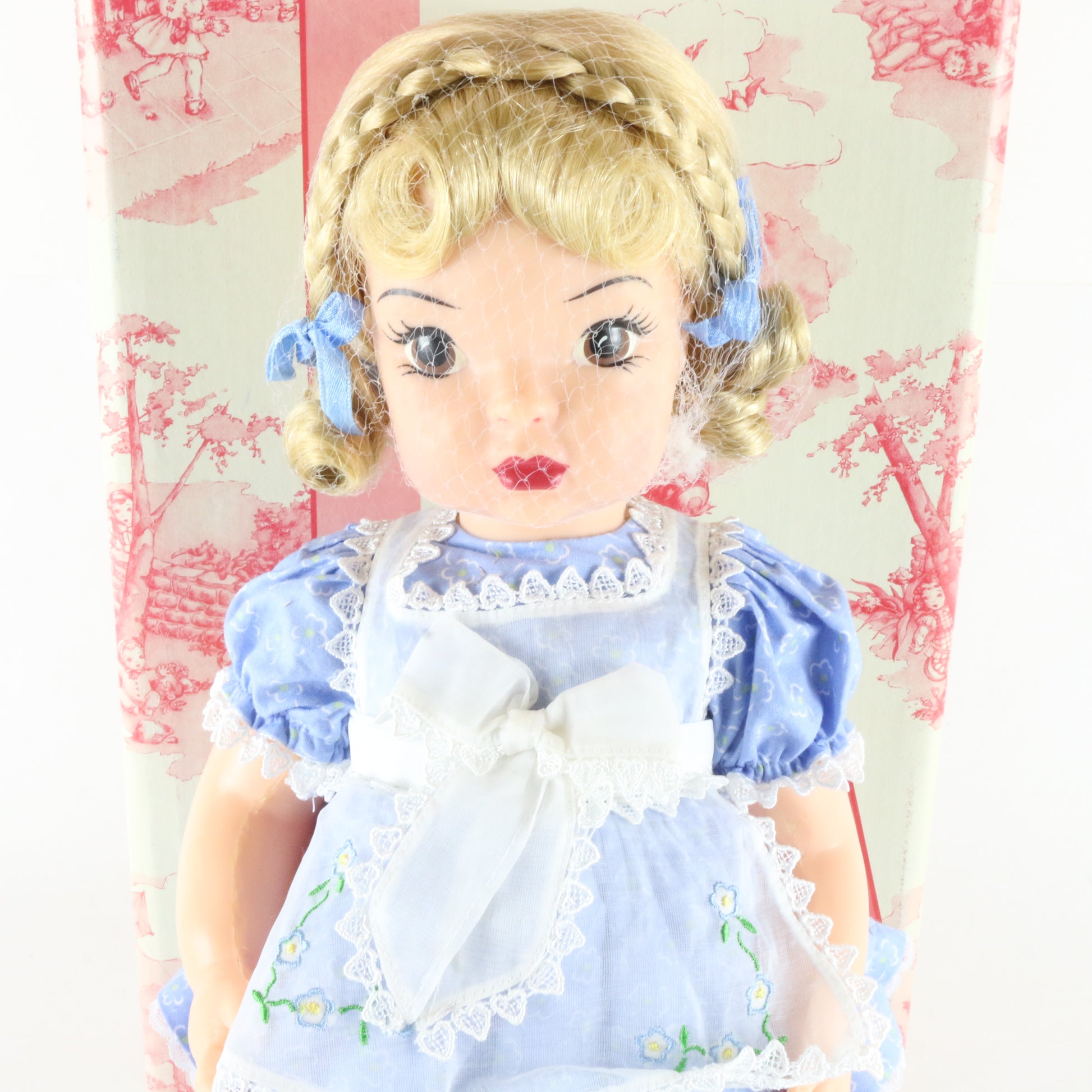Terri Lee Little Lady Pinafore Blue Dress 16" Doll 22/5000 320002 W/ Extras