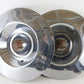 Lot Of 2 Vintage 1947-48 Cadillac Metal Dog Dish Metal Wheel Hubcaps 10"