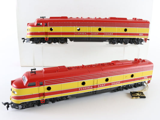 Rivarossi HO FEC 1031 EMD E8 Diesel Locomotives Power Dummy Set