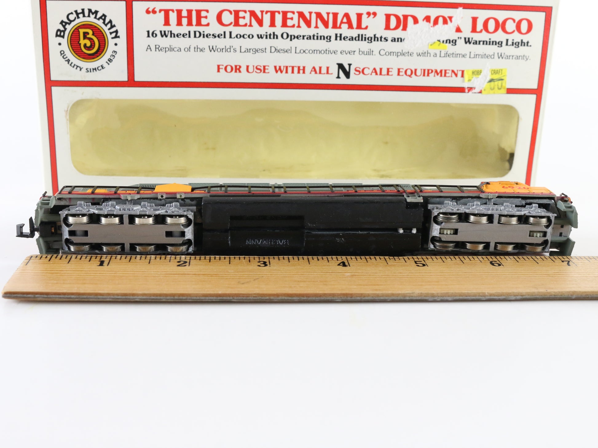 Bachmann N Union Pacific 6926 Centennial DD40X Diesel Locomotive