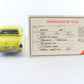 1955 Ford Thunderbird Convertible Yellow Danbury Mint 1:24 Model Car