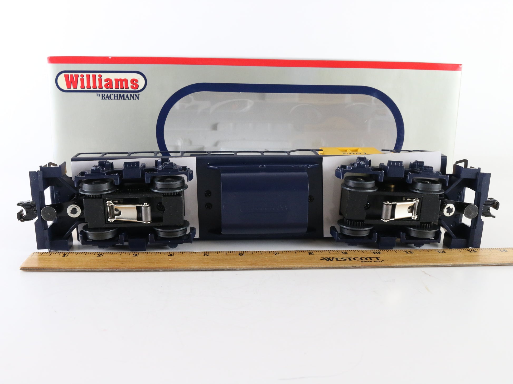 Williams O Santa Fe 2681 Blue Yellow GP9 Diesel Locomotive