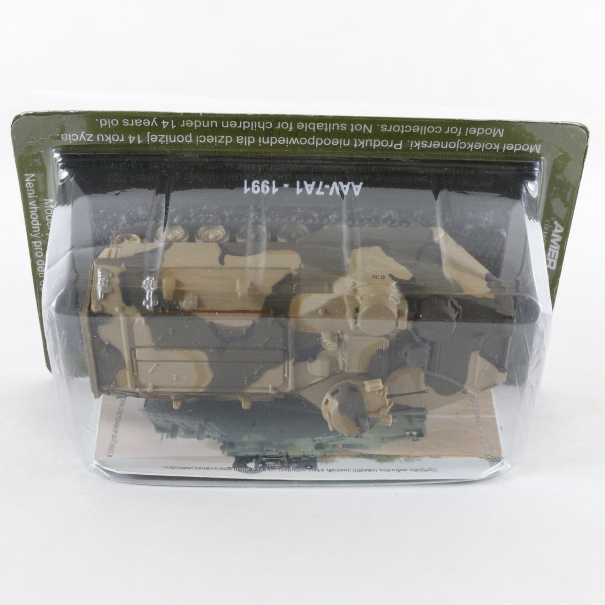 AAV-7A1 1991 Assault Amphibious Vehicle FMC Amercom 1:72 Diecast Vehicle