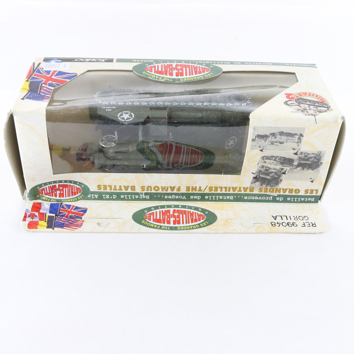 M41 Howitzer Armored Vehicle Famous Battles Solido 1:43 99048 Metal