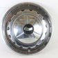 Lot Of 3 Vintage 1957 Chevrolet Bel Air Metal Wheel Hubcaps 14.5" ORIGINAL